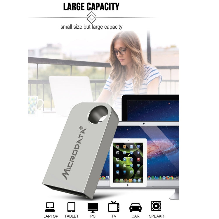 Microdata 4GB USB 2.0 Mini Metal U Disk