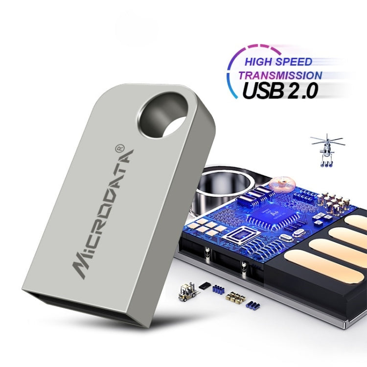 Microdata 16GB USB 2.0 Mini Metal U Disk