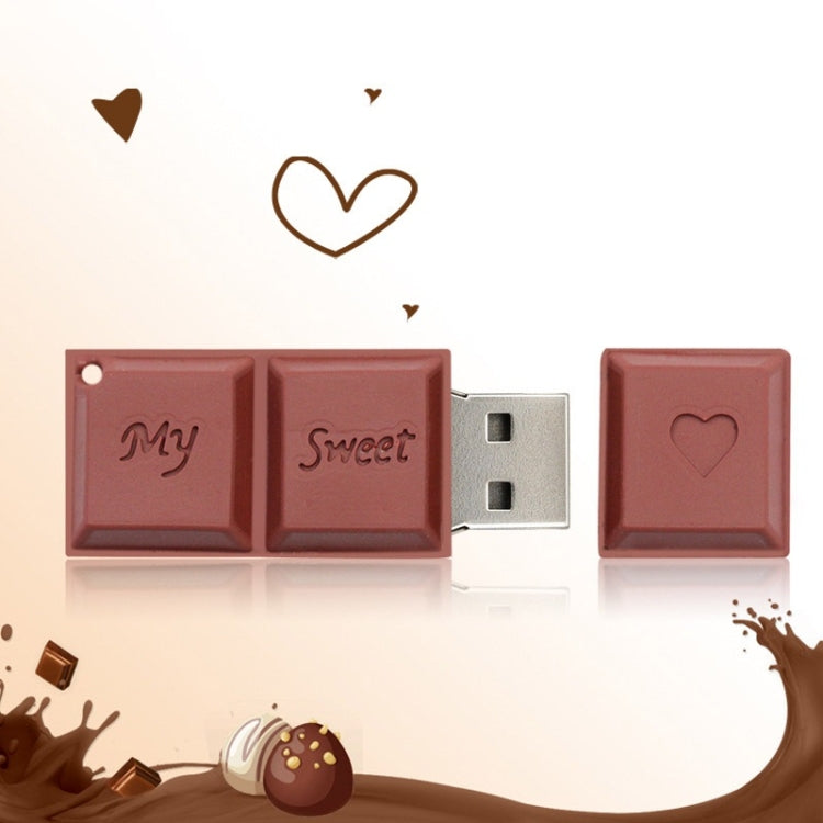 MicroDrive 8GB USB 2.0 Creative Chocolate U Disk