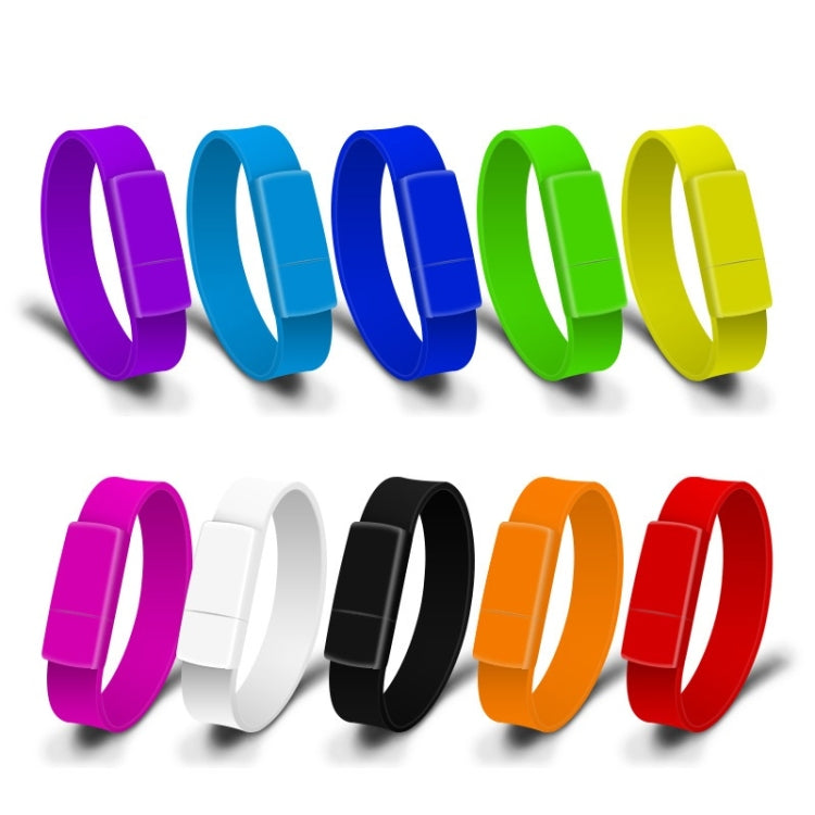 MicroDrive 8GB USB 2.0 Fashion Bracelet Wristband U Disk