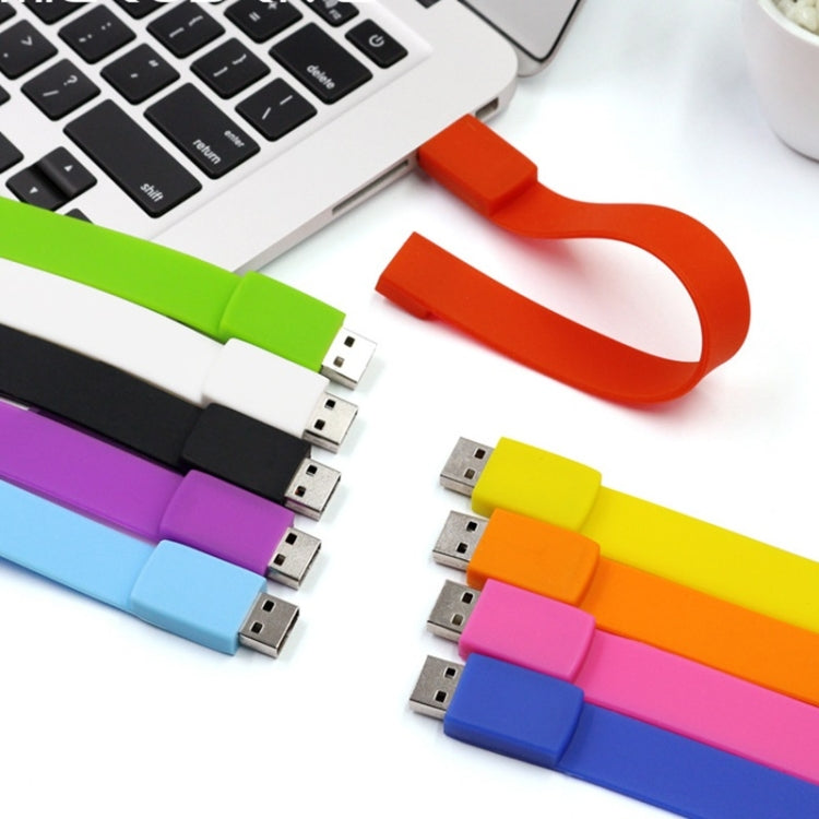 MicroDrive 128GB USB 2.0 Fashion Bracelet Wristband U Disk