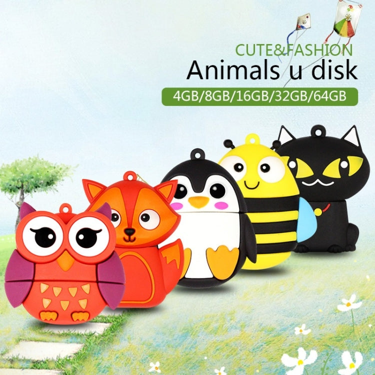 MicroDrive 8GB USB 2.0 Creative Cute Owl U Disk